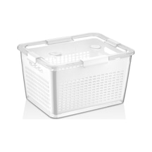 Ayrex Home 7 Lt Lavin Saklama Kabı Beyaz Diğer
