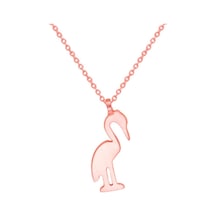 Kuyumcu Kuyumculuk Altın Flamingo Kolye