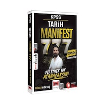 Yargı 2026 Kpss Tarih Manifest Serisi 777 Soruda Tamamı Video Çözümlü Tekrar Kitabı Yargı Yayınları