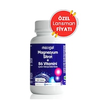 Magnezyum Sitrat Ve B6 Vitamini Takviye Edici Gıda
