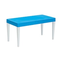 Junior Dikdörtgen Ergonomik Konforlu Kreş Çocuk Masası - Mavi