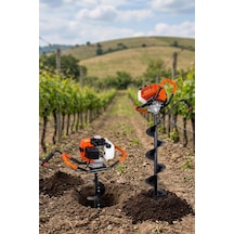 Rapco Oo-ea52 Benzinli Toprak Burgu Makinesi