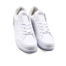 Wickers 1777 Erkek Sneaker Spor Ayakkabı Beyaz Gümüş