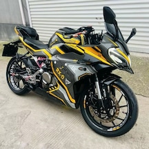 Cfmoto 250sr Sarı Venti Sticker Parçalı Motosiklet Kaplama Etiket Modeli