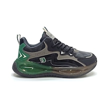 Gamelu 23km Sova Memory Taban Erkek Spor Ayakkabı Sneaker Siyah