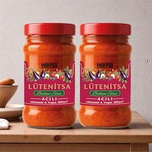 Lütenitsa Balkan Acılı Sos 300 Gr X 2 Adet