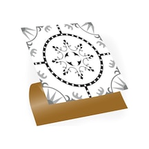 Tink KENDİNDEN YAPIŞKANLI GEOMETRİK SOLO DESENLİ PVC KARO 30X30 CM
