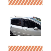 Peugeot 307 Hb Tüm Modellerine Özel 4'lü Mügen Tip Cam Rüzgarlığı