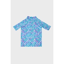 Slipstop Miranda Junior Uv Korumalı Kısa Kollu T Shirt Kız Çocuk T Shirt St2611000007 Turkuaz