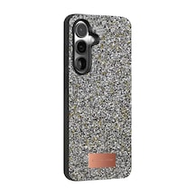 Onegif Samsung Galaxy S24 Plus Bright Simli Kapak - Gold Altın