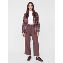 Lcw Modest Pembe Beli Lastikli Modal Karışımlı Kadın Pantolon