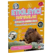 Etkileyici Hayvanlar - Çıkartmalı Aktivite Kitabı - Buket Kurt - Beta Kids