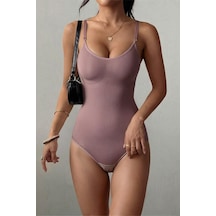 Fit Women Kadın 2 Beden ı Gül Kurusu Zıbın Korse