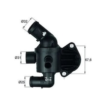 Mahle Termostat Vw-skoda-seat-audi Polo-golf6-jetta-passat-a3-caddy 10 Caya-cayb-cayc-caye-cfhc-clna-cfwa 1,2 Tdı-1,6 Tdı