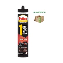 Pattex One For All High Tack Beyaz Yapıştırıcı 460Gr 12 Adet Beyaz