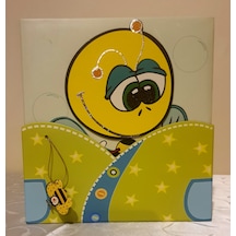 Cmf Kutulu Bebek Fotoğraf Resim Albümü 15x21 Cm 20'li + 10x15 Cm 60'lı Sarı