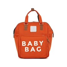 Bagmori Baby Bag Baskılı Cepli Anne Bebek Bakım Sırt  Çantası