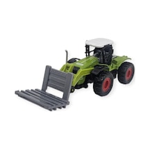 Farm Mini Oyuncak Traktör - 14 Cm Forklift Palet Yükleyici Çiftlik Aracı