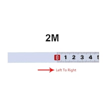 2m Lr-1 5m Paslanmaz Çelik Gönye Parça Mezura Kendinden Yapışkanlı Metrik Ölçeği Cetvel Paslanmaz Dayanıklı Ve Aşınmaya Dayanıklı Cetvel