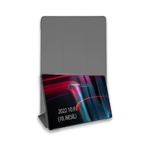 Newface - 18 - Apple İpad 2022 10.9 10.nesil Kılıf Tablet Smart Kılıf - - Spt-gld - Koyu Gri