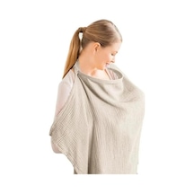 %100 Pamuklu Müslin Emzirme Önlüğü 65x100 Cm 2 Katlı - E00976