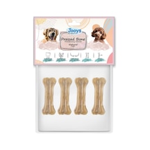 Jooys Doğal Pres Köpek Ödül Kemiği 7 Cm 4'lü Paket