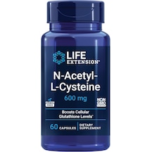 Life Extension N-acetyl-l-cysteine Liver Health N.a.c 600 Mg 60 Caps