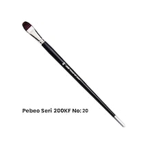 Pebeo 200Kf Seri Sentetik Kedi Dili Fırça No 20