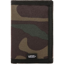 Vans Kumaş Slipped Cüzdan Haki Kamuflaj Renksiz