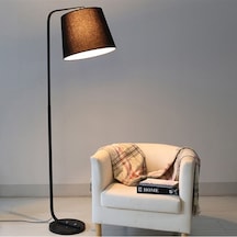 RİOLİGHT RETRO2 RUSTİK SİYAH HAREKETLİ KUMAŞ BAŞLIK METAL LAMBADE