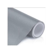 Hava Kanallı Gri Karbon Araba Kaplama Folyosu 152 Cm X 100 Cm Ha