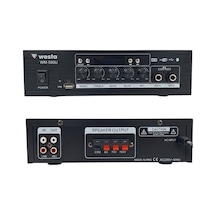 Westa Wm-560u Hat Trafolu Usb - Sd - Bluetooth Destekli Mini Mixer Amfi