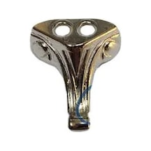 Moda Taşlı Ahşap, Mdf, Sunta Sandık Ayağı, Kutu Ayak 1,5 Cm - Nikel Çok Renkli