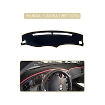 Hyundai Elantra 1997-2006torpido Koruma Halısı Bej Kenar
