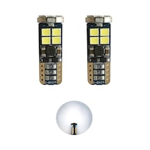 T10 LED PARK AMPULÜ 6000K 12SMD W5W CANBUS BEYAZ