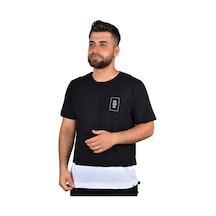 Manta MNT 2279 Oversize Erkek Tişört 23630 Siyah