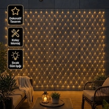 Gün Işığı Led Ağ Dekorasyon Aydınlatması Balkon Teras Süsleme