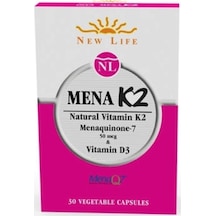 New Lıfe Mena K2+d3 30 Kapsul