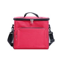 Öğle Yemeği İçin Yalıtımlı Soğutucu Çanta, Kırmızı - Stokta Red Yd Diğer