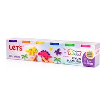 Lets 6 Renk Neon Oyun Hamuru 660 G Çok Renkli