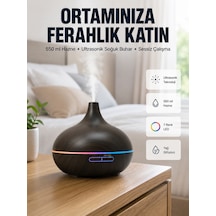 Bn01 Uçucu Uyumlu Renkli Led Işıklı Nemlendirici - Lisinya