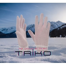 7-12 Yaş Kız Çoçuk Triko Lüx Eldiven 001
