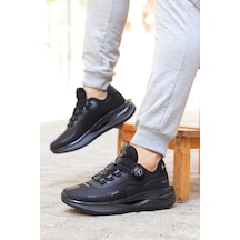 Lescon Scroll 3 Shock Foam Sünger Taban Erkek Spor Ayakkabı 367800000443 01 Siyah Siyah