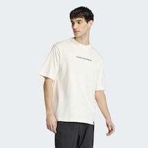 Adidas Doodle Hiking Graphic Erkek Beyaz Antrenman T-shirt Kb4899