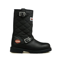 Harley Davidson Laconia Hakiki Deri Siyah Çocuk Çizme 025f100481-siyah Deri Siyah Deri