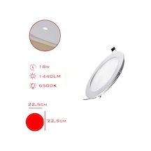 Leva 18w Led Panel 6500k 1440 Lumen Beyaz Işık Lv-3094
