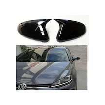 Vw Golf 7.5 Yarasa Ayna Kapağı Batman Piano Black Parlak Siyah