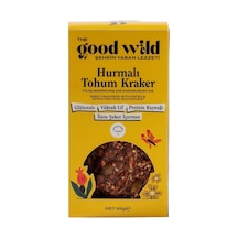 Hurmalı Tohum Kraker - Glutensiz Atıştırmalık, İlave Şekersiz, Hurma Püresi Ve Ayçekirdeği, Yüksek Lif Ve Protein Kaynağı, 55 G