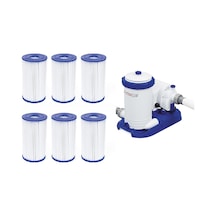 Bestway İntex Havuzlarla Uyumlu Devirdaim Motoru 9463lt Filtre Seti BW719