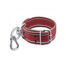 Aletçantam Köpek Boyun Tasması Büyük Irk 82cm Turuncu Çift Tokalı Kilitli Karabinalı, 01639101101101 Çok Renkli